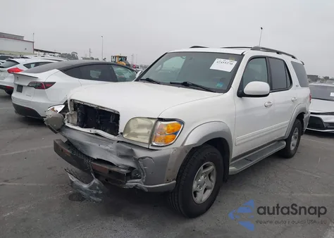 2002 Toyota Sequoia Sr5 from USA, damaged, VIN 5TDZT34AX2S109102
